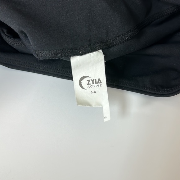 Zyia Black Mirage Leggings Joggers 7/8 6-8 - Picture 7 of 8